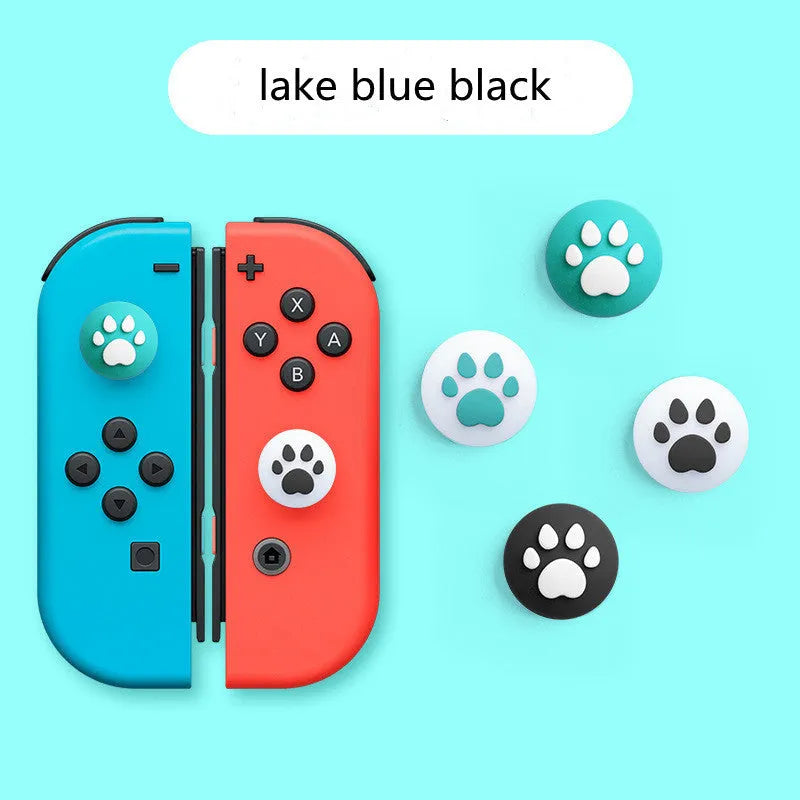 Nintendo Lite silicone joycon sleeve with cat claw textured rocker caps in assorted colours