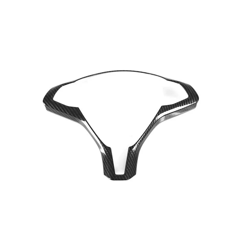 Tesla Model S steering wheel decorative frame in carbon fibre finish ABS plastic
