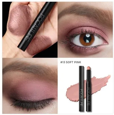 Focallure eyeshadow eyeliner pencil in one with 12 colour options for eye modification