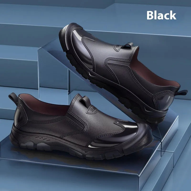 PVC outdoor wading shoes with non-slip soles in multiple colour options
