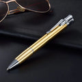 Metal pen jet lighter with windproof flame in six colour options