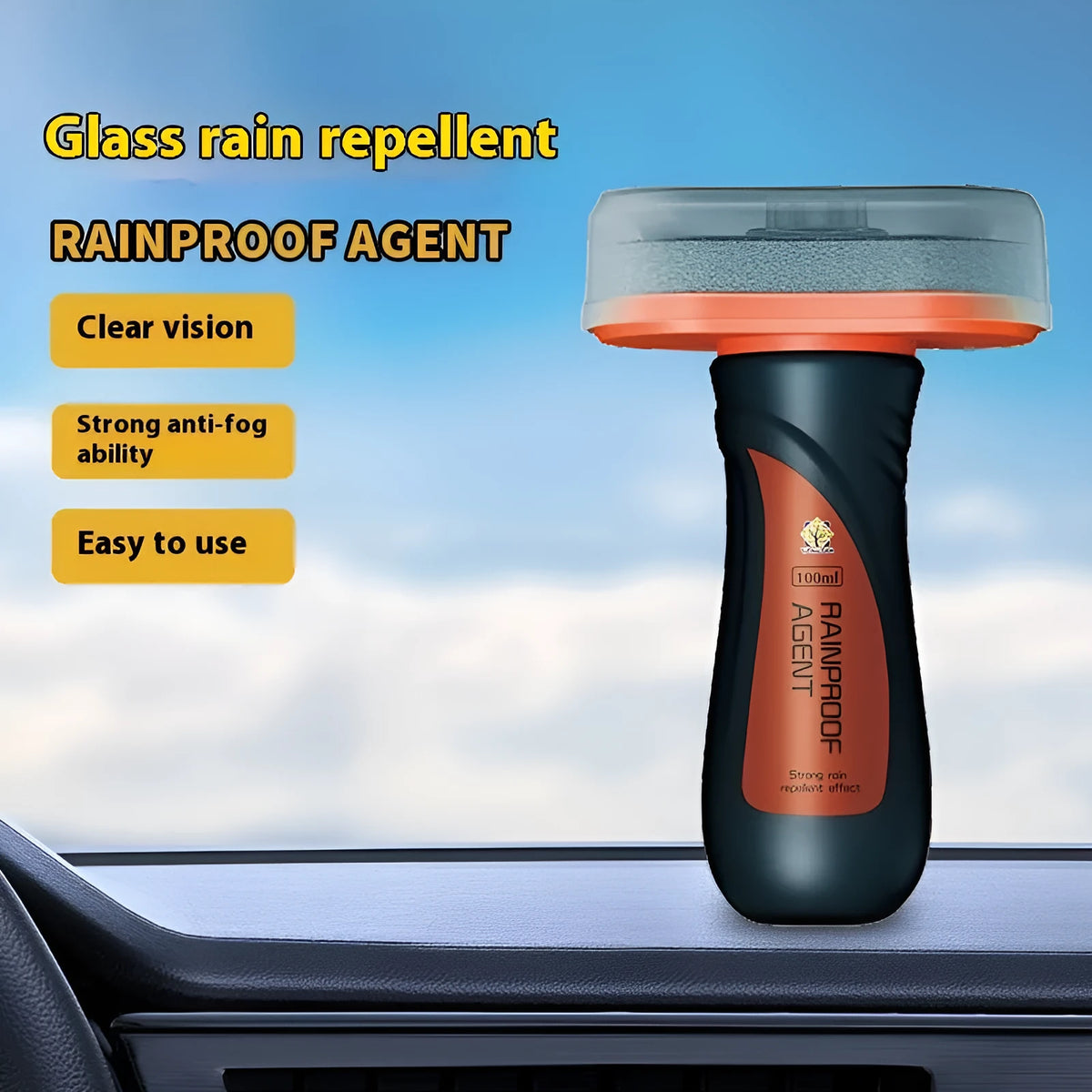 100ml car rain repellent universal rainproof cleaner for car glass