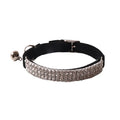 Soft pink flocked cat collar with an elastic section and silver buckle on a 1.0cm wide, 28cm long band.