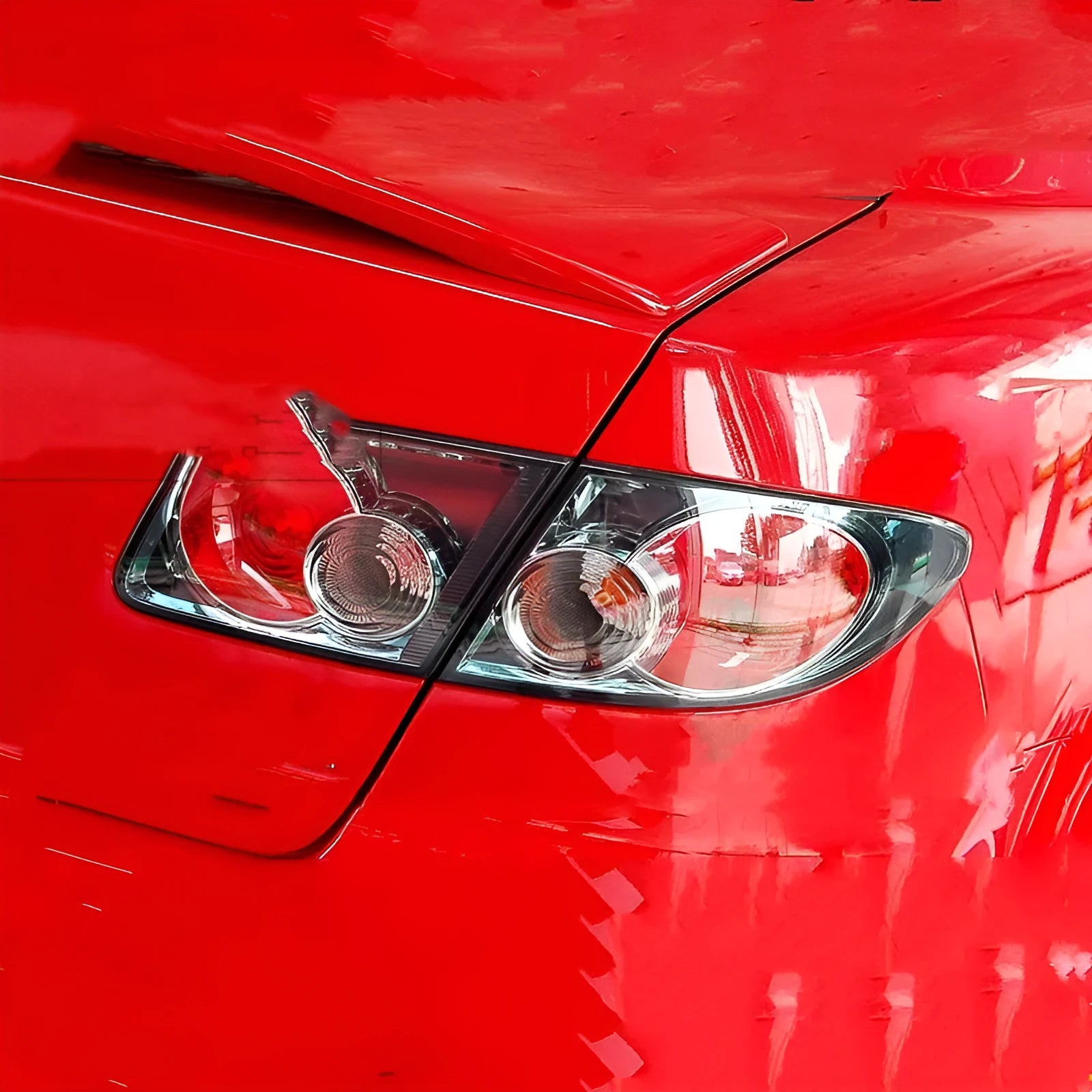 Coupe tail light assembly for Changan Mazda 6 2003-2015 left outer light grey background