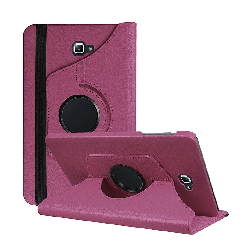 Rotating leather tablet case for Lenovo T-series models in multiple colour options