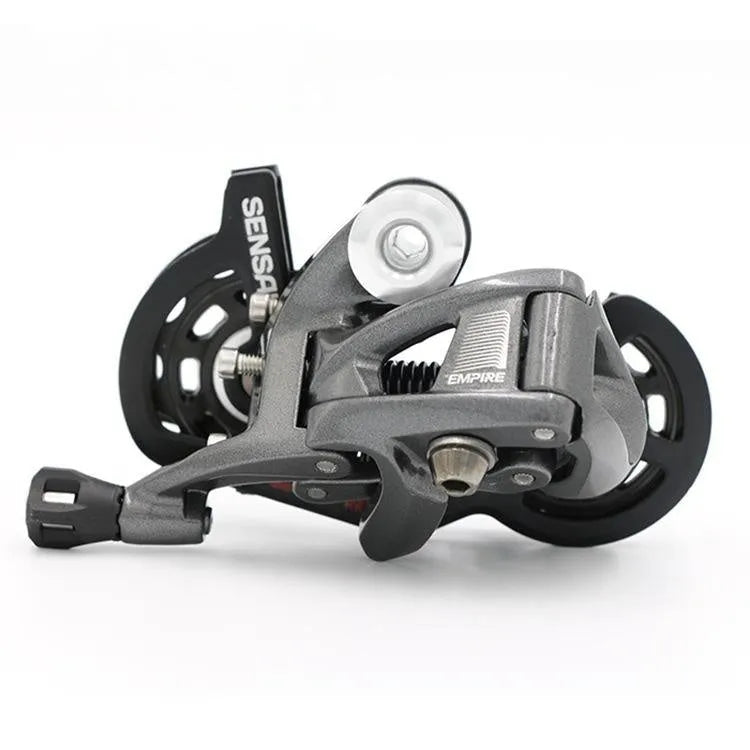 Road bike aluminium transmission kit with scattered beads, pendant and chain components