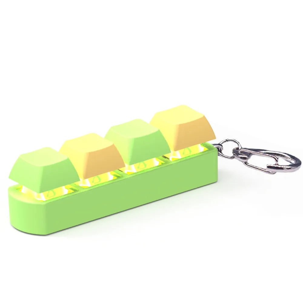 4-key mechanical keyboard switch tester with ABS plastic construction measuring 22x27x85mm