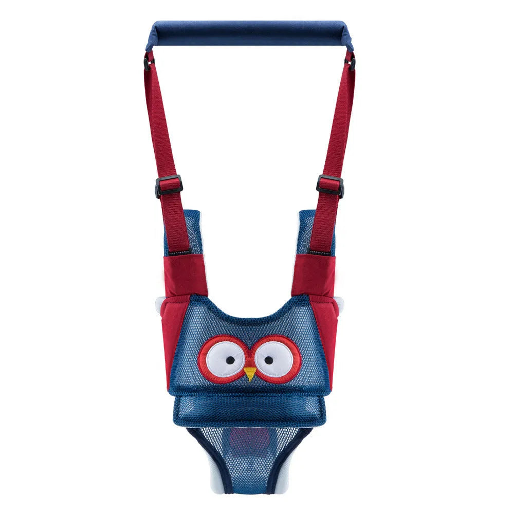 Baby walking harness belt in cotton with multi-functional lift and pull design for toddler safety