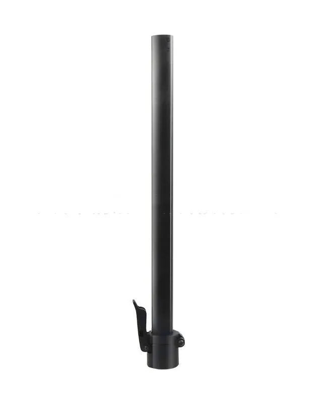 Black folding upright pole replacement part for Nanbo No. 9 electric scooter, shown isolated.