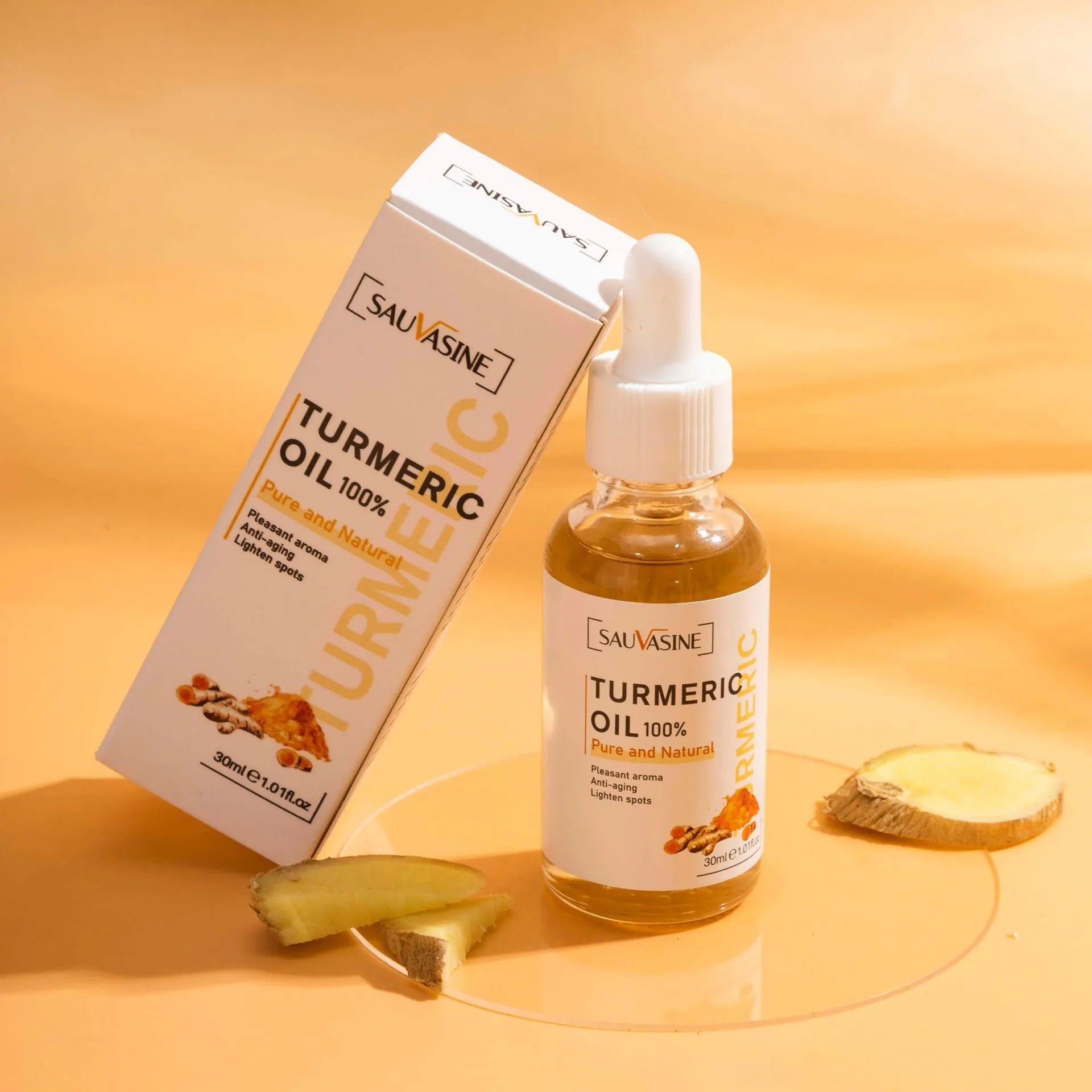 Turmeric facial cleanser moisturising daily skincare cleansing milk 50g and turmeric butter 30ml