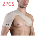 Adjustable one shoulder sports protective gear with breathable strap in skin colour