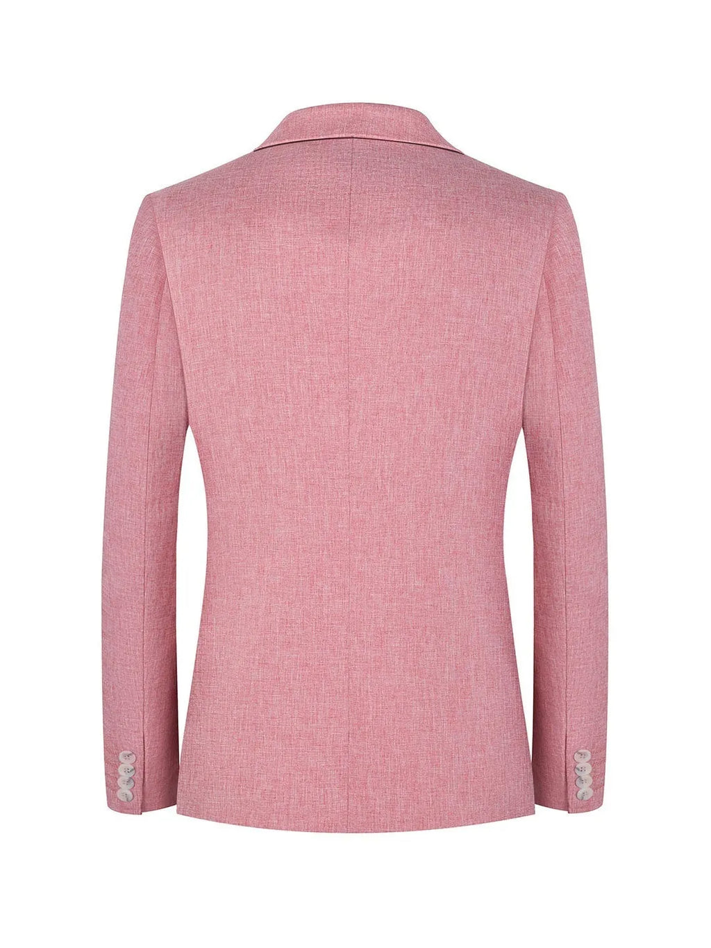 Men's light blue casual suit jacket with a Western-style cut on a hanger.