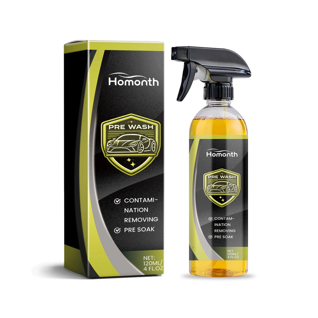 Homonth Automotive Detergent Wipe Free Car Wash Liquid 120ml bottle