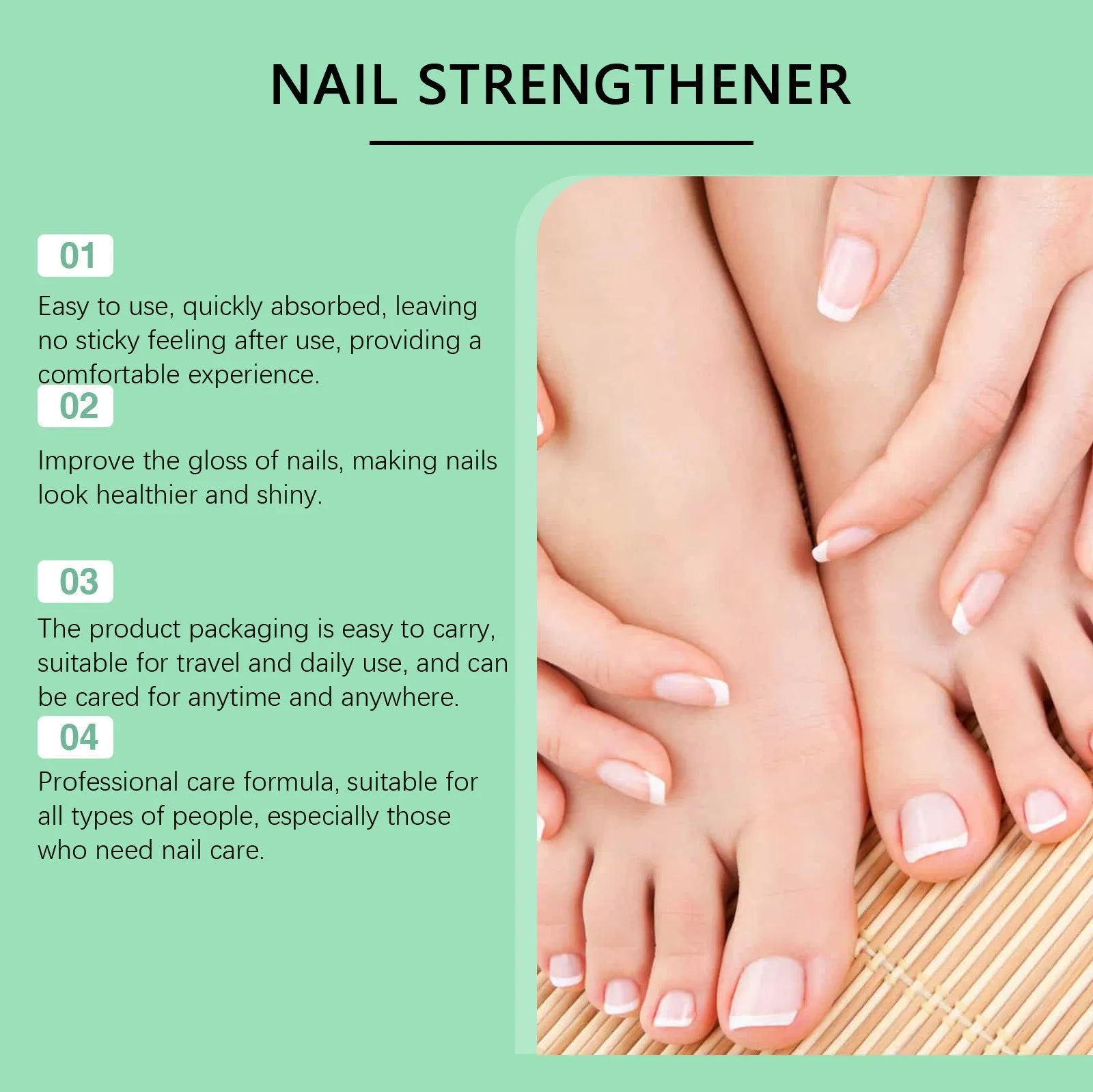 30ml gentle nail care cleaning solution bottle with nursing formula for basic nail hygiene