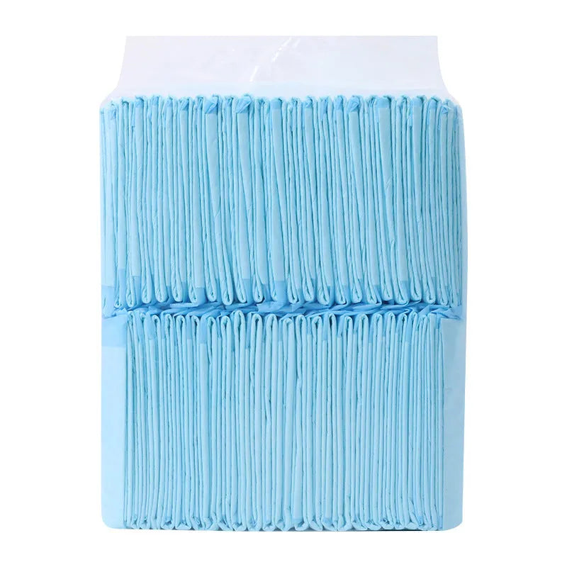 Pack of pet urinal pads showing bamboo charcoal deodorant variant in size L 60x60cm