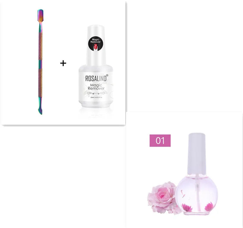 15ml nail polish remover with sticky texture nail armour gel dissolver in small container