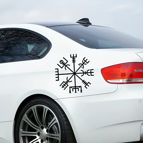 13x13cm square notebook design vinyl sticker for car glass or body.