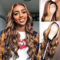 Front lace wig with big wave sheath in an African black gradient colour, showing long curly synthetic hair.