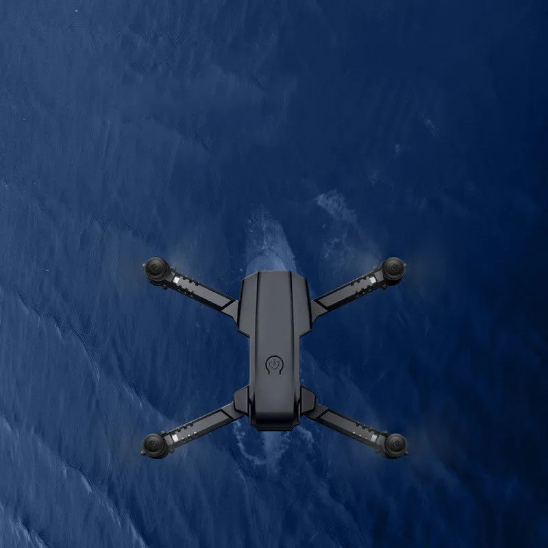 LSRC-XT6 dual-lens foldable quadcopter drone with adjustable 180 to 90 degree lens, open size 18x15x4cm