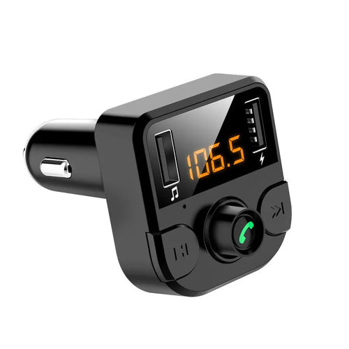 Black BT36B car MP3 Bluetooth player with FM radio for cigarette lighter power connection