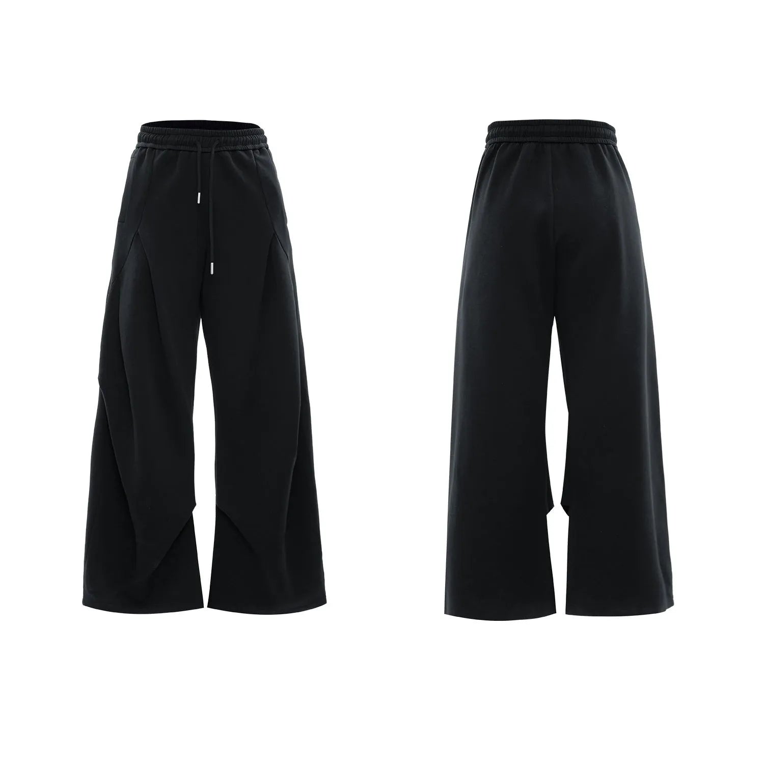 Men's dark grey V-neck cotton sports suit with padded shoulder jacket and matching shorts.