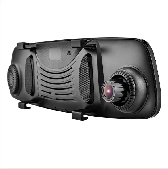8-inch 4G cloud mirror driving recorder with front and rear 1080P HD cameras and Android navigation