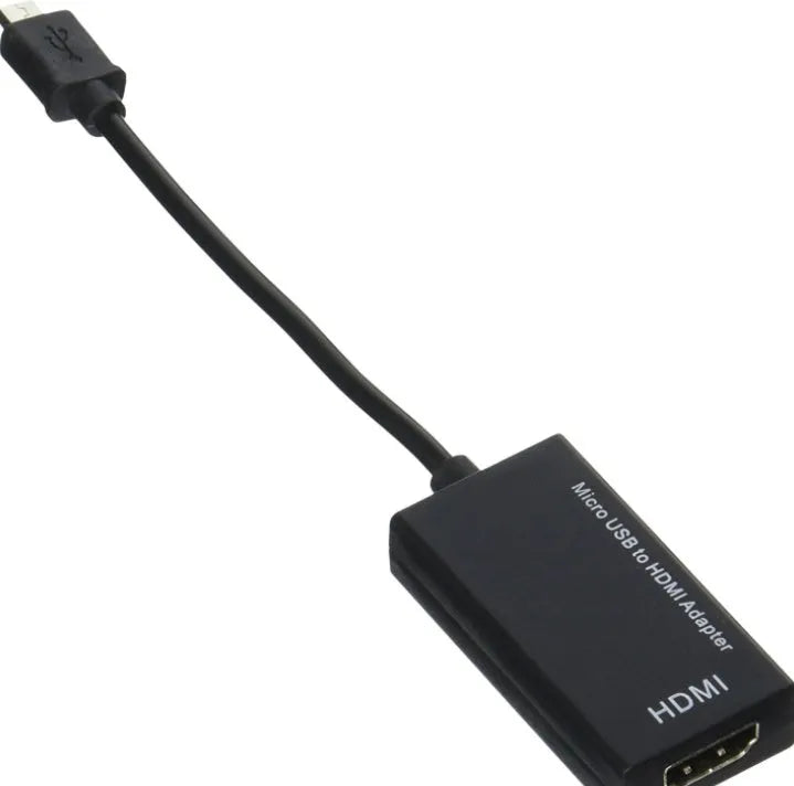 Black DisplayPort to HDMI adapter cable with 12cm length for connecting PCs to TVs or projectors