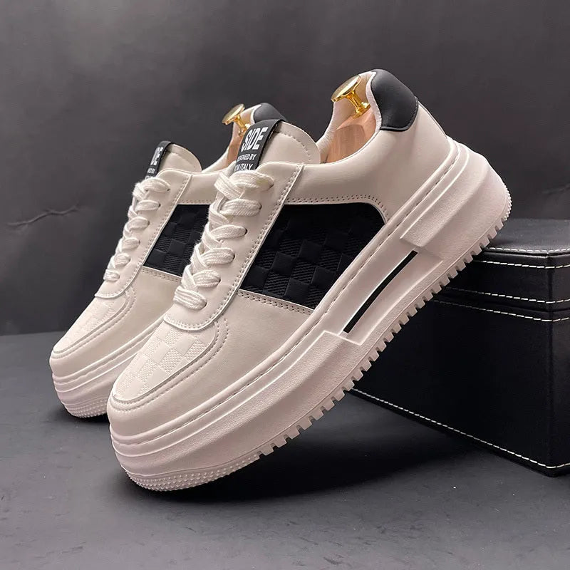 Unisex casual sports shoes in white green and white black colours with cloth upper and rubber foam sole