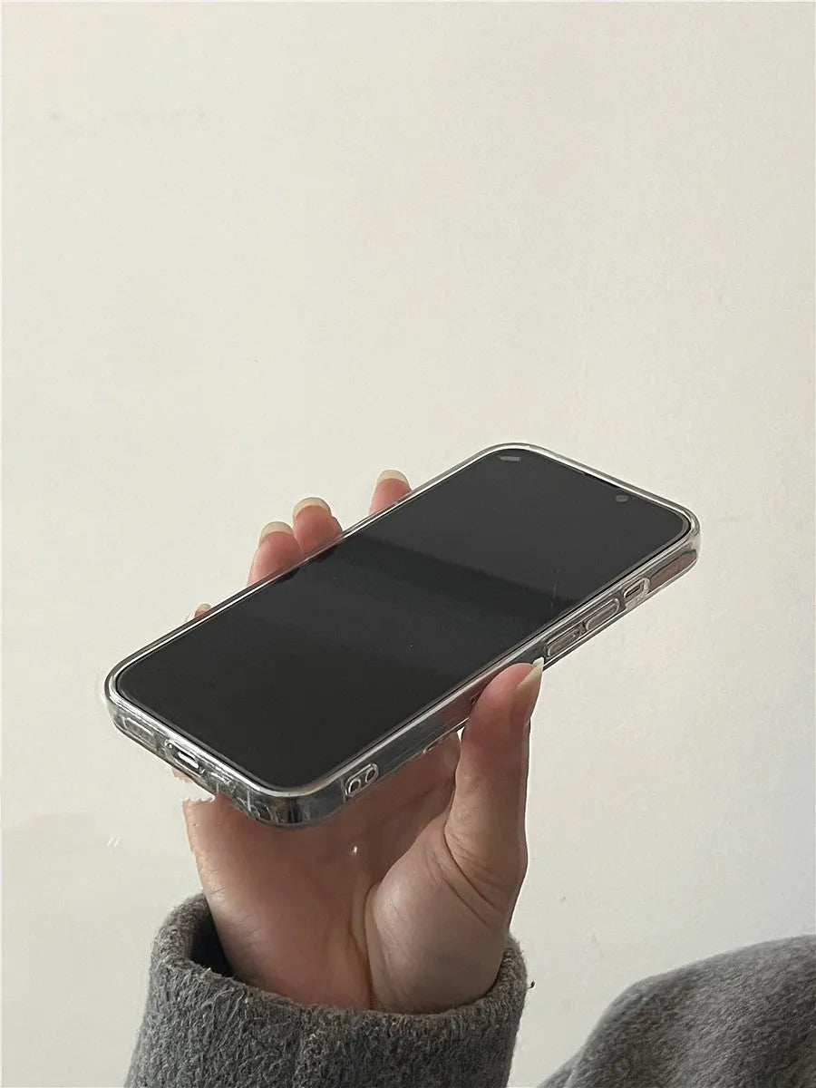 Metal bow iPhone case with anti-drop function and 3D epoxy drip glue detail, available for iPhone 15, 14, 13, 12, and 11 models.