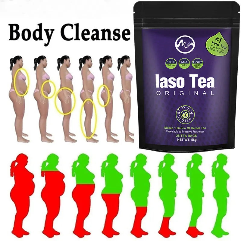 Single sealed bag of sugar-free instant slimming tea mix for cold soaking