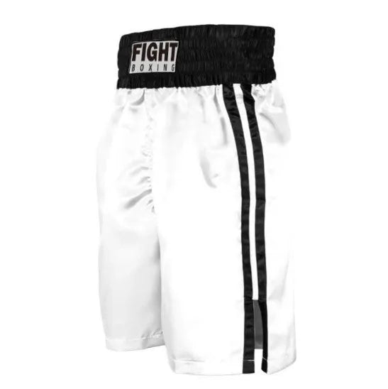 Boxing shorts in various two-tone colour combinations with contrasting waistband styling