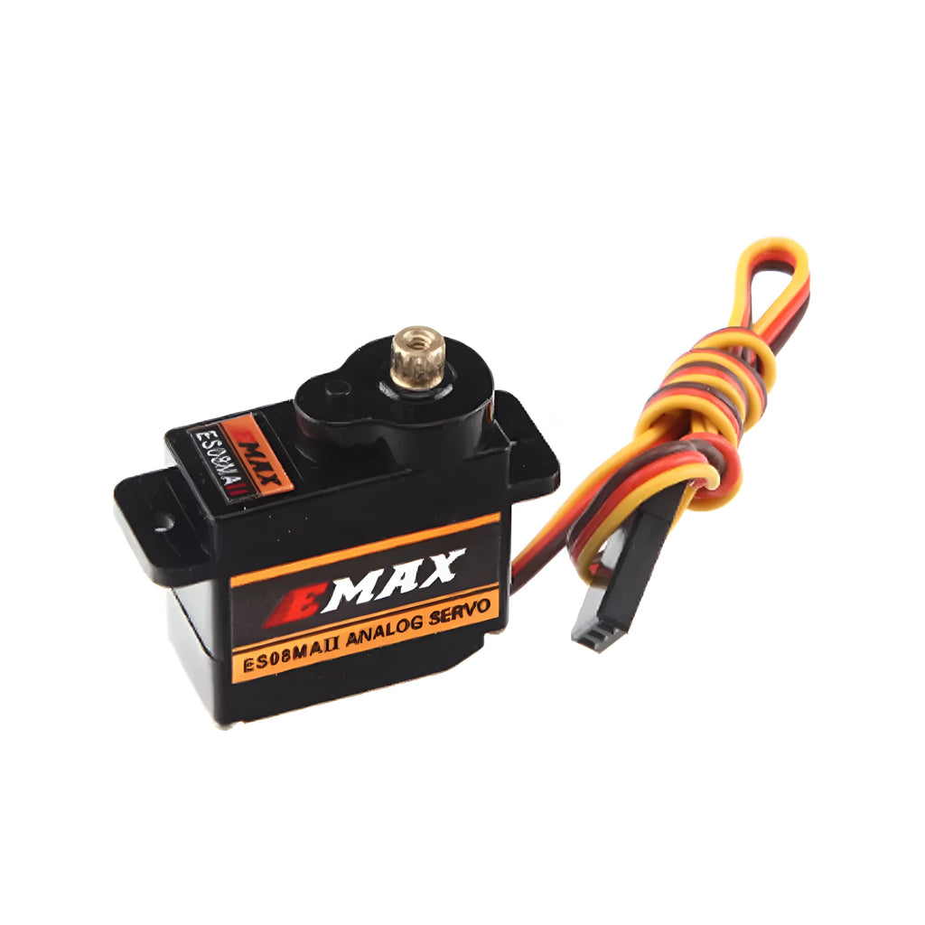ES08MA metal gear miniature steering servo motor 32x11.5x24mm with 25cm wire