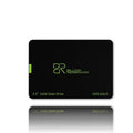 Black plastic 2.5-inch solid state drive with SATA3.0 interface for desktop and notebook storage
