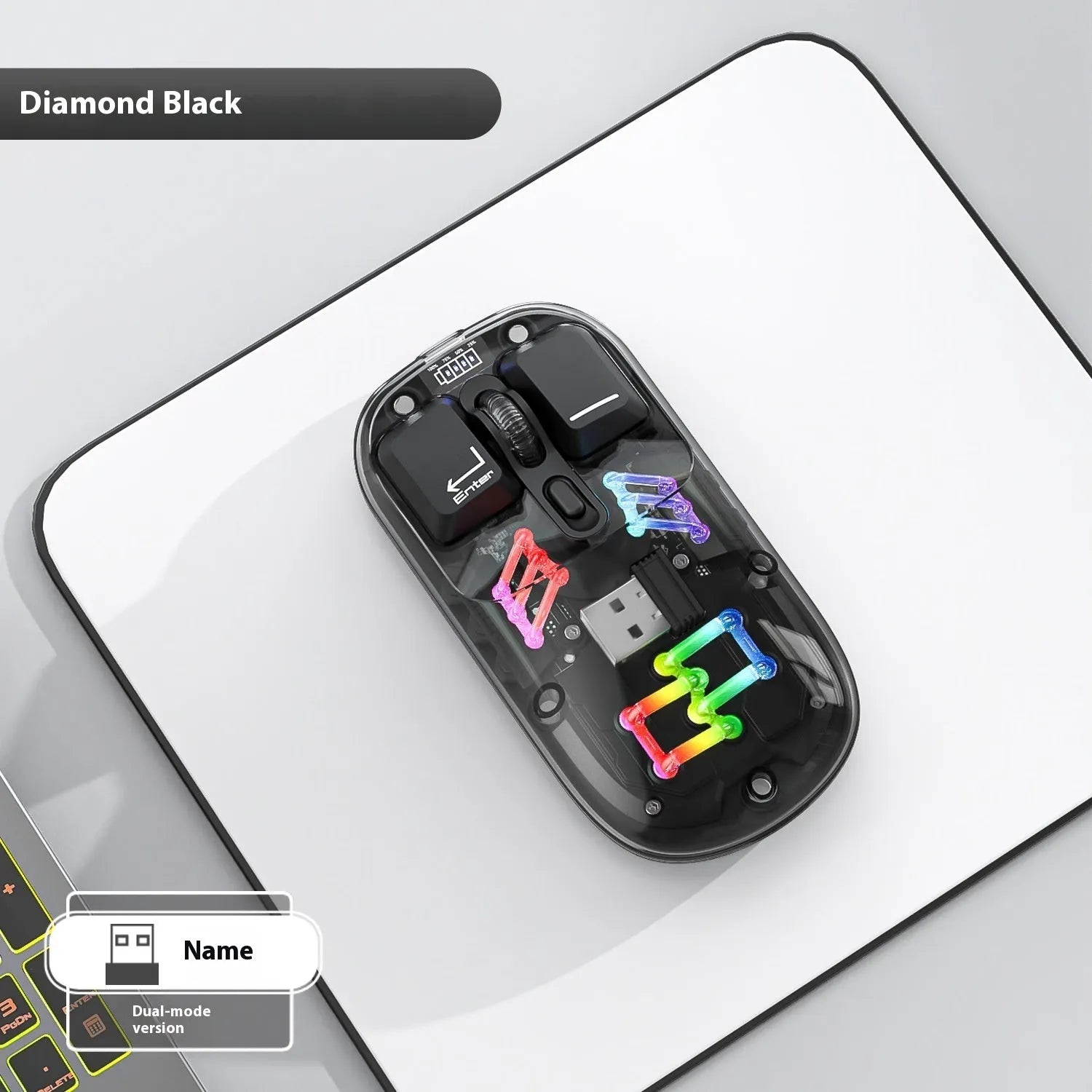 K98 mechanical keyboard with T7 wireless mouse in multiple colour options including black socks and xiaguang purple variants