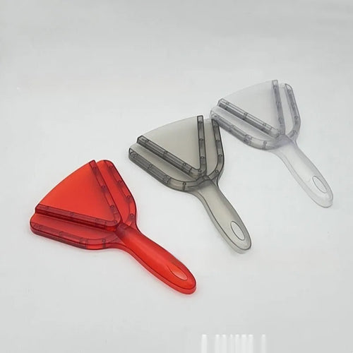Adjustable telescopic bottle opener with non-slip red ABS handle extended