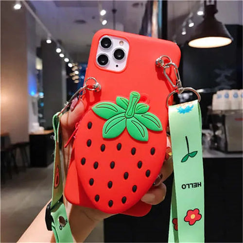 Cartoon camouflage silicone wallet case for Huawei smartphones in six colour options