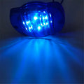 Round LED side light in red for truck trailer boat 12V 24V signal marker