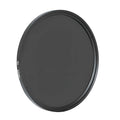ND8 camera filter with slim aviation aluminium frame on a camera lens