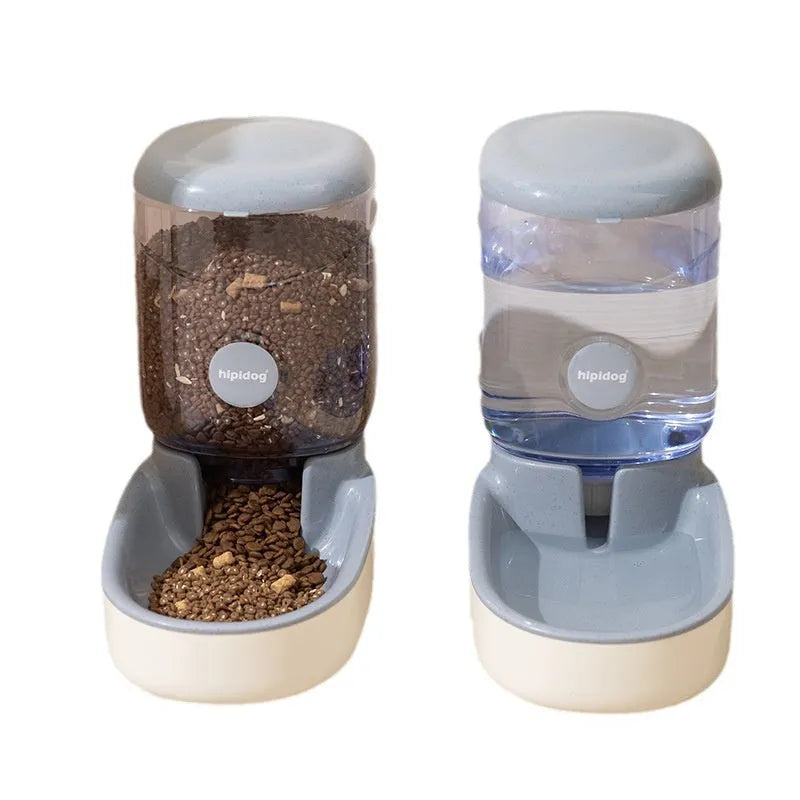 Automatic pet drinker with 3.8L large capacity water fountain for dogs and cats in blue colour