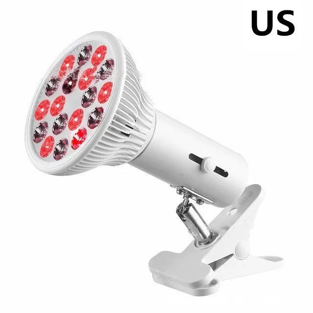 LED physiotherapy lamp in 54W or 18W with AU EU US UK holder options for household and commercial lighting