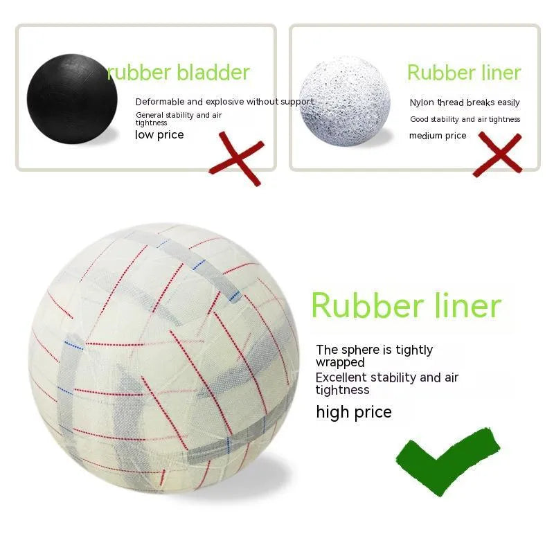 Size 5 PU football for outdoor sports in white, colourful, pink, or orange with adhesive stitching
