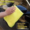 Special absorbent lint-free coral fleece car wash towel in 30x30cm size