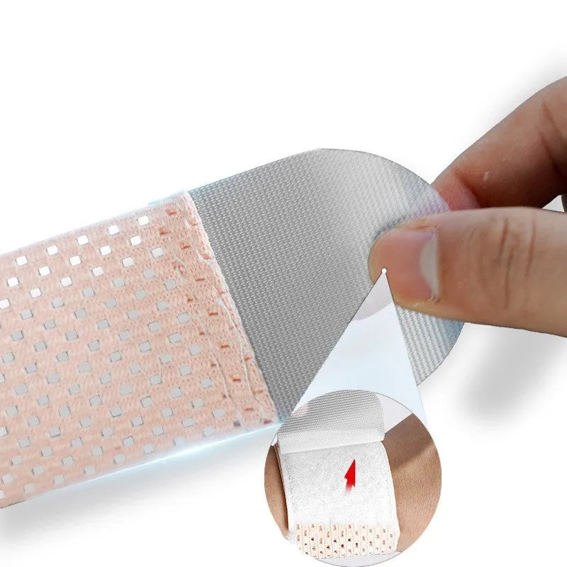 A black elastic breathable wrist guard for athletic sports and gym workouts.