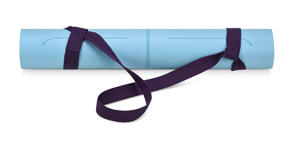 Cork yoga mat 183cm x 66cm x 6mm with black cork surface and TPE bottom layer.