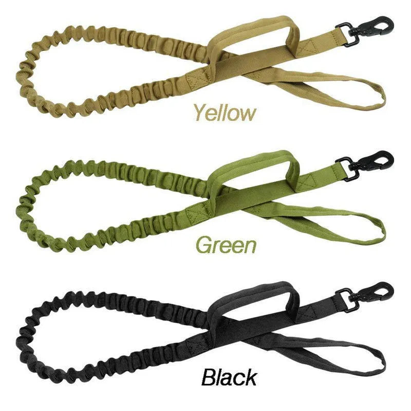 Tactical large dog vest in Army Green made from 1000D nylon with nylon webbing chest strap