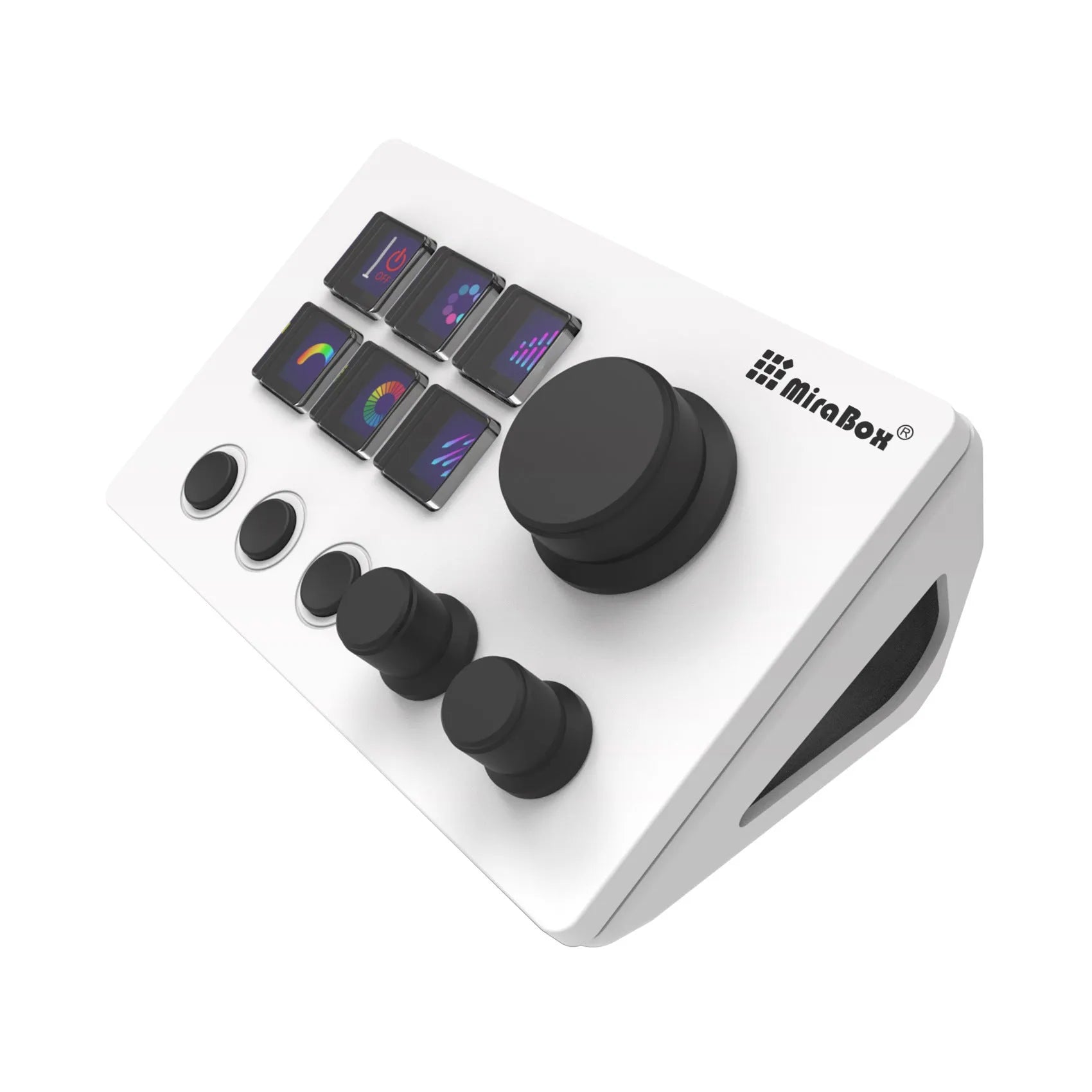 Visual Keyboard N3 silicone keypad with USB-C cable and adjustable mounting bracket