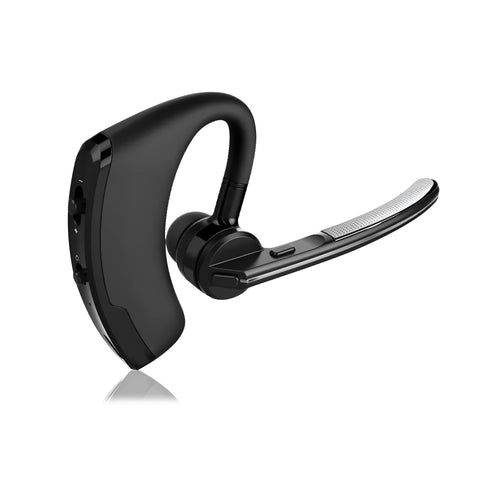 V9 Business Bluetooth wireless headset with earbud and charging cable