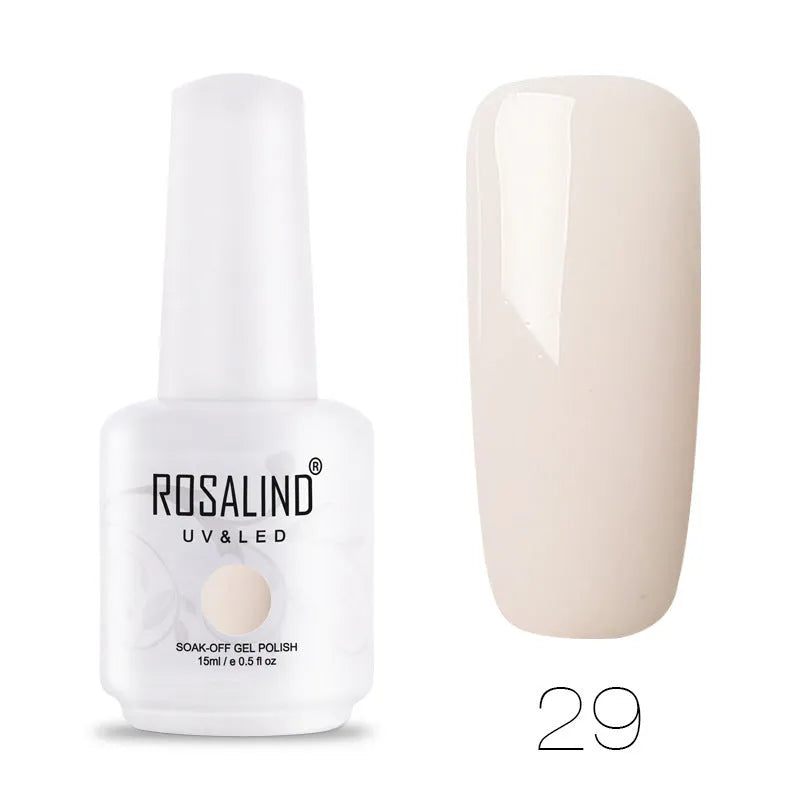 ROSALIND 15ml gel colour phototherapy glue bottle in selected hotting colour shade