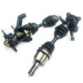 Four-wheel drive beach kart front drive fitting with ball cage and horn flange options for homemade modified builds