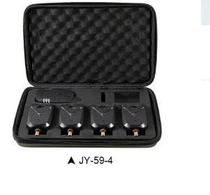 Wireless fishing electronic alarm with ABS housing for carp and coarse fishing